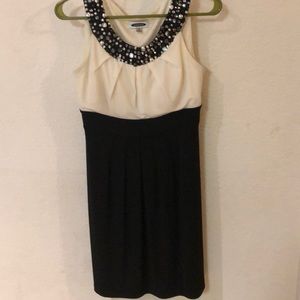 Black and white dress